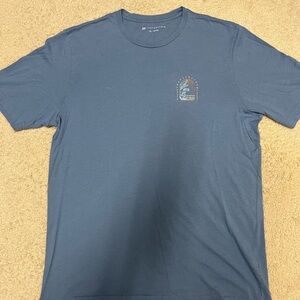 Travis Mathew Slate Blue Short Sleeve Tee